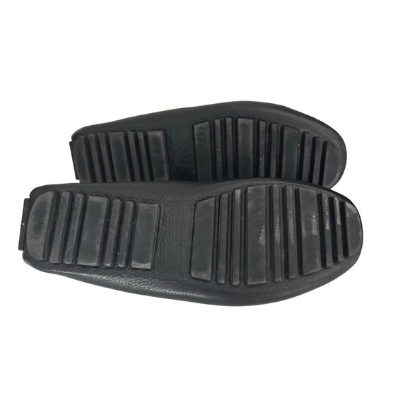 Nordstrom Men’s Black Driving Leather Loafers Size 8 1/2 - Picture 3 of 4